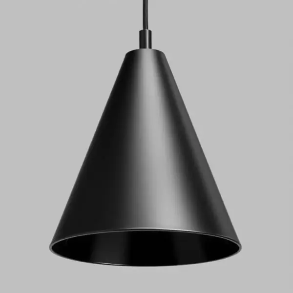 Black Metal Pendant Shade