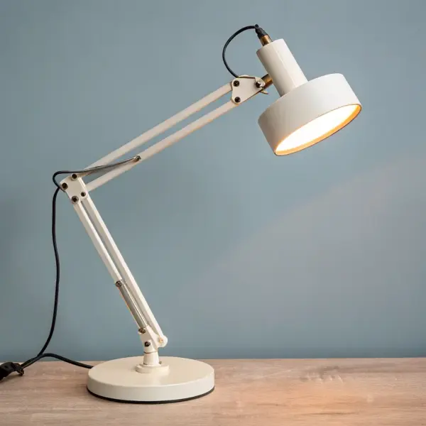 White Ceramic Desk Lamp