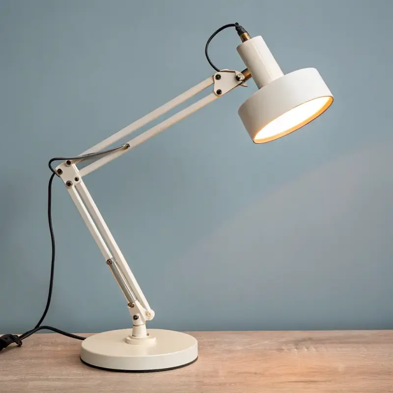 White Ceramic Desk Lamp